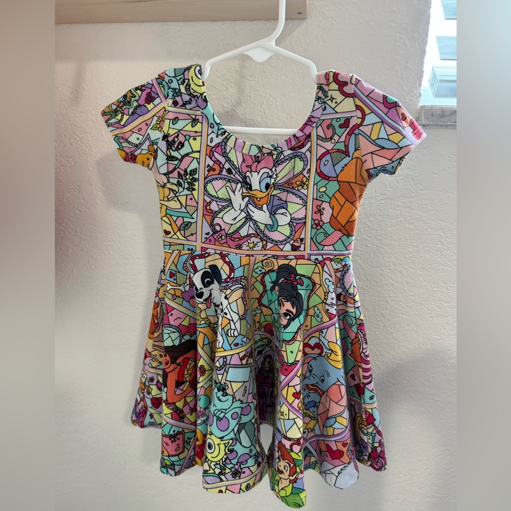 Disney Wild Rich Kids stained glass dress size 3/4